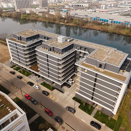 Aparthotel Rioca Hafeninsel Posto 8 Offenbach del Meno Exterior foto