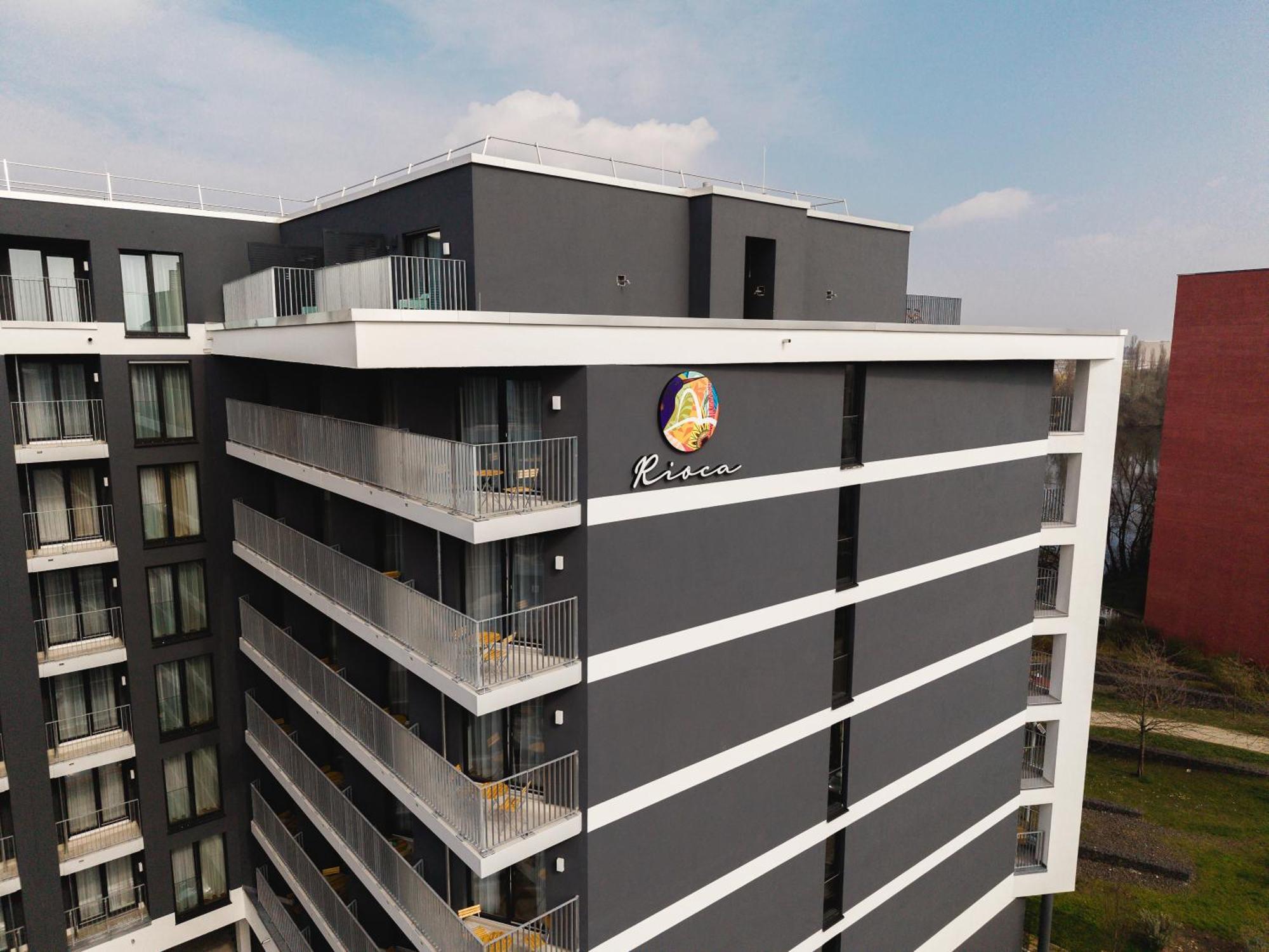 Aparthotel Rioca Hafeninsel Posto 8 Offenbach del Meno Exterior foto