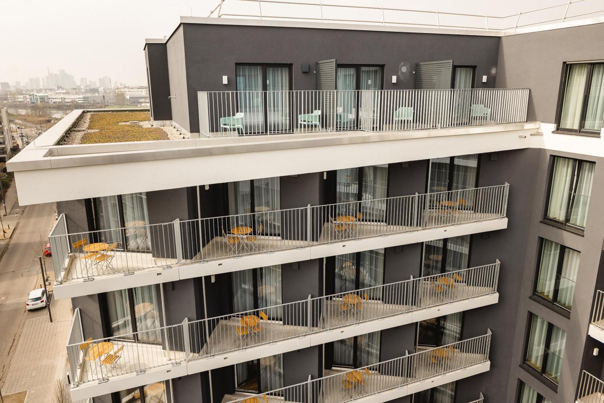 Aparthotel Rioca Hafeninsel Posto 8 Offenbach del Meno Exterior foto
